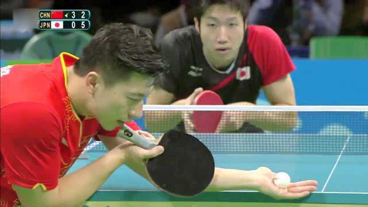 包含德国乒乓球队爆冷中国乒乓球队，水谷隼关键制胜的词条