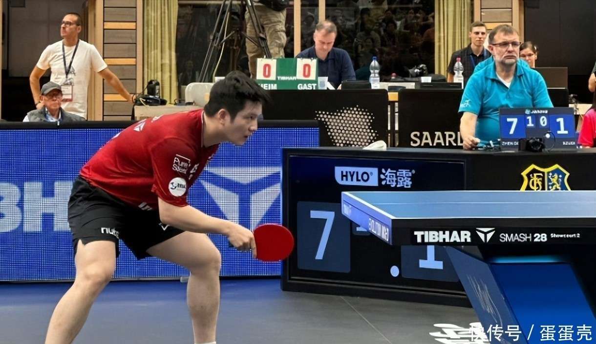 比利时乒乓球队完胜德国乒乓球队，樊振东统治全场的简单介绍